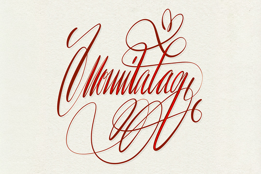 Ein gelettertes Bild